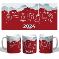 Кружка новогодняя №3