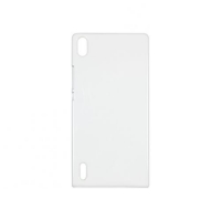 Чехол для 3D пластиковый белый глянцевый для HuaWei P7