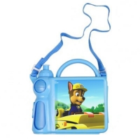 Ланч бокс с бутылкой голубой, 200х200мм