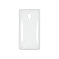 Чехол для 3D пластиковый белый глянцевый для MeiZu MX 3