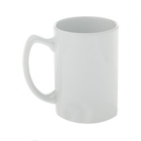 Кружка белая, керамическая, 420 мл