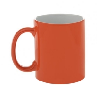 Кружка-хамелеон, оранжевая, 330 мл