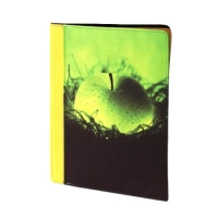 Чехол для iPad 2/3/4 с полем для печати желтый