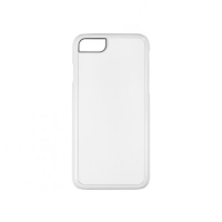 Чехол пластиковый белый со вставкой для iPhone 7