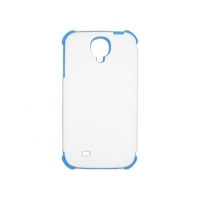 Чехол для Samsung S4 для 3D силикон голубой