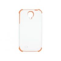Чехол для Samsung S4 для 3D силикон оранжевый