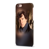 Чехол для 3D пластиковый белый глянцевый для iPhone 6