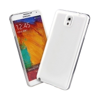 Чехол для Samsung Note 3 белый пластик со вставкой