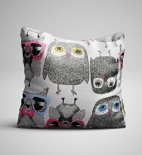 Подушка Совы 400х400 мм