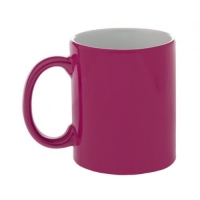 Кружка-хамелеон, фуксия, 330 мл