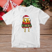 Новогодняя футболка "Джейк"