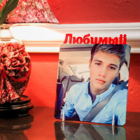 Фоторамка  «Любимый», металл, 174х142х23мм