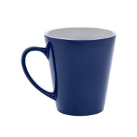 Кружка-хамелеон, синяя, конусная, 330 мл