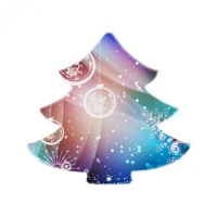 Магнит металл "Ёлочка" 90х85х8