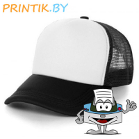 Бейсболка trucker ЧЁРНАЯ, полиэстер