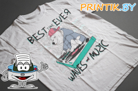 Футболка "СOOL BEAR PLAYING"