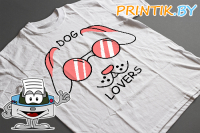 Футболка "DOG LOVERS"