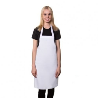 Фартук белый, кант белый