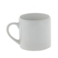Кофейная чашка, керамическая, белая, 170 мл