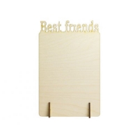 Фоторамка «Best friends», дерево, 122х190мм
