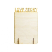 Фоторамка «Love story», дерево, 122х187мм