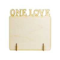 Фоторамка  «One love», дерево, 172х169мм