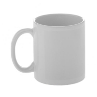 Кружка белая, керамическая, премиум, 330 мл