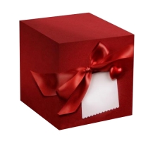 Коробка под кружку "Красное сердце"