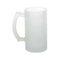Кружка пивная, матовое стекло, 500 мл