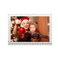 Рамка водяная с хлопьями в виде снежинок