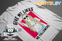 Футболка "GIVE ME LIKES"