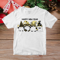 Новогодняя футболка "Happy new year"