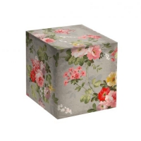 Коробка под кружку "Пионы-винтаж"