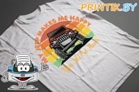 Футболка "MY JEEP MAKES ME HAPPY"