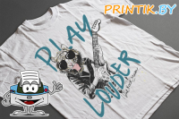 Футболка "PLAY LOUDER"