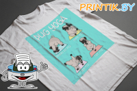 Футболка "PUG YOGA"