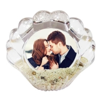 Рамка водяная с ракушками и песком, 110х100х55мм