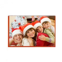 Рамка водяная с хлопьями в виде снежинок