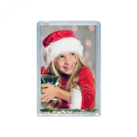 Рамка водяная с хлопьями в виде золотого конфетти