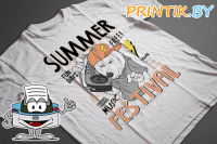 Футболка "SUMMER FESTIVAL"